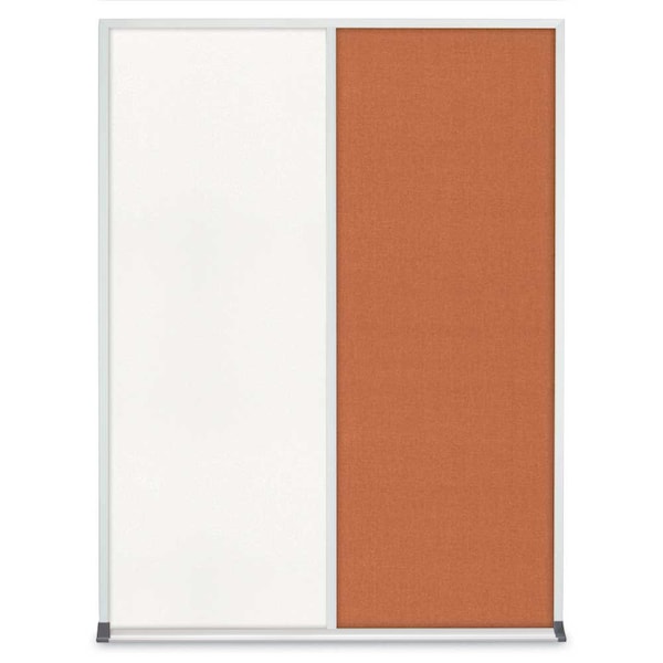 Double Door Radius Corkboard, 48"X36", S